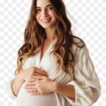 first six weeks of pregnancy early development and care concept