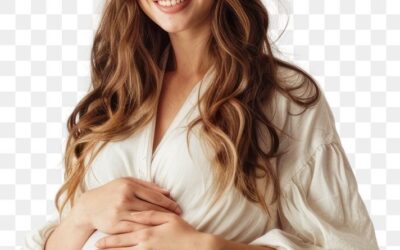 first six weeks of pregnancy early development and care concept